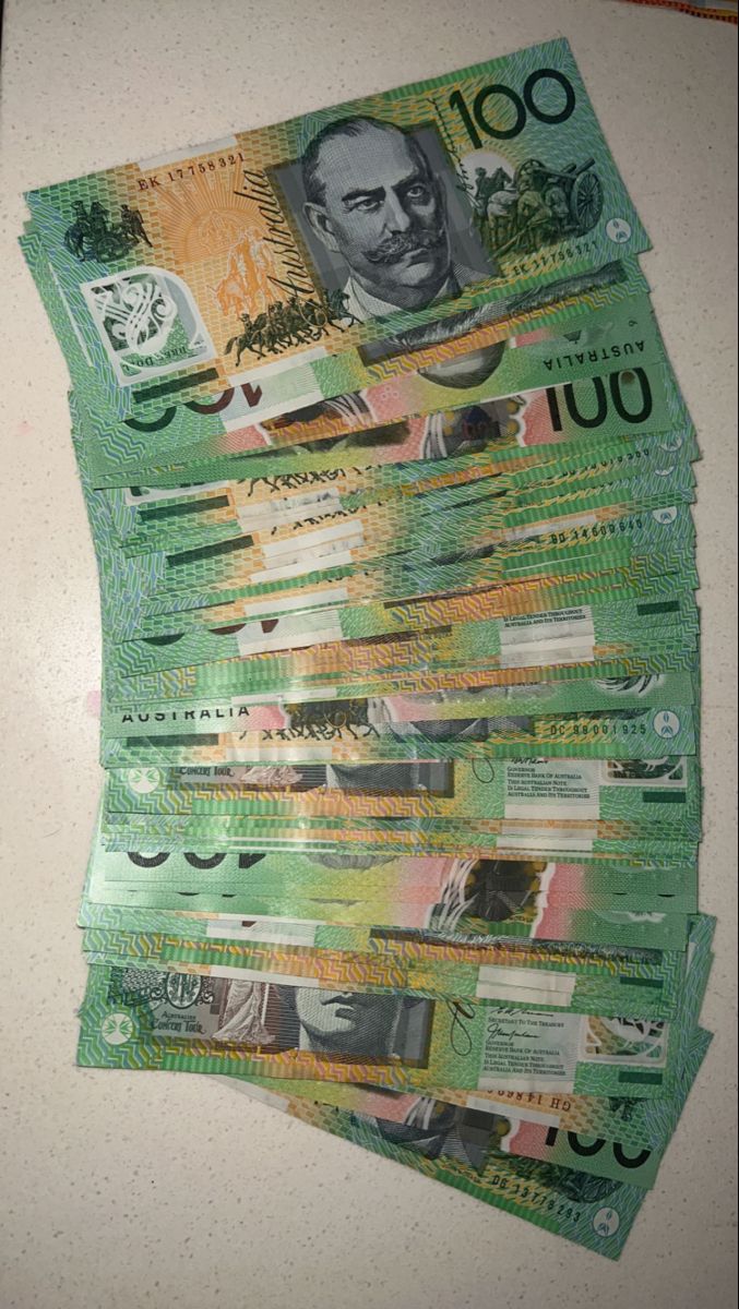 100's australian dollar notes 100's australian dollar notes